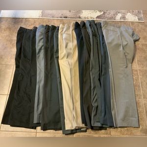 Perry Ellis,Murano,Van Heusen,Dockers,Roundtree,Apt 9, M Anthony Pants 32,31 Lot